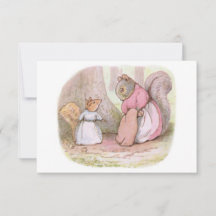 Goody e Sra. Hackee (Esquilos) (Beatrix Potter)