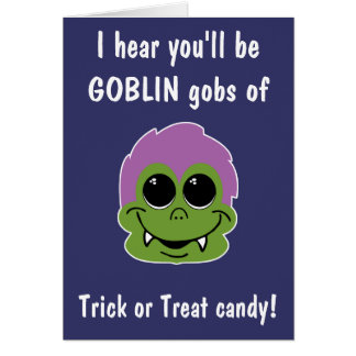 Cartão Goofy Goblin