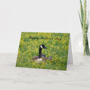 Cartão Goose Father's Daycard