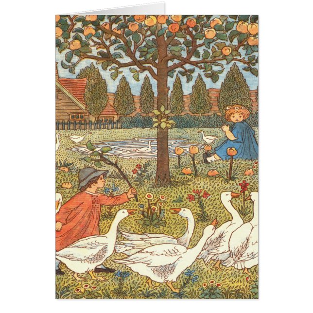 Cartão Goosie, Goosie Gander (Frente)