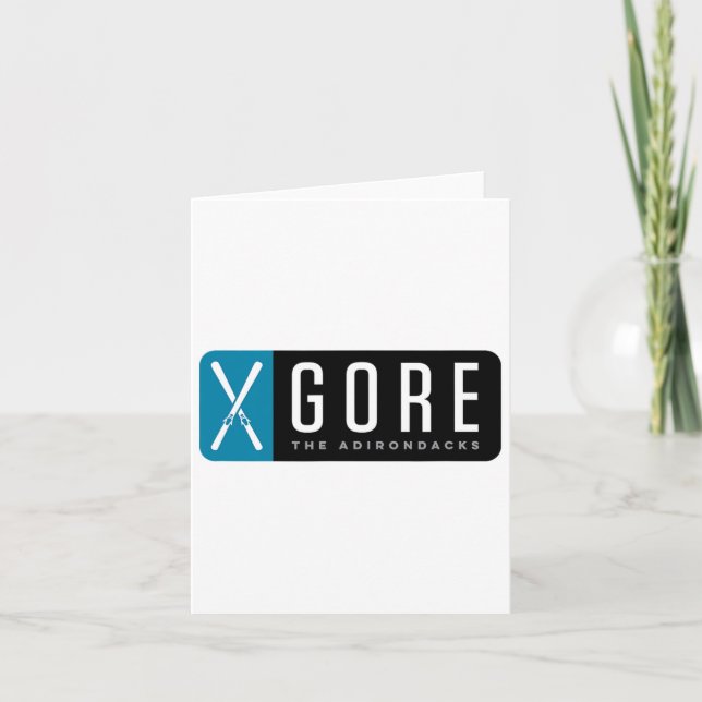 Cartão Gore Mountain Ski (Frente)