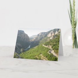 Cartão Gorges du Verdon, França