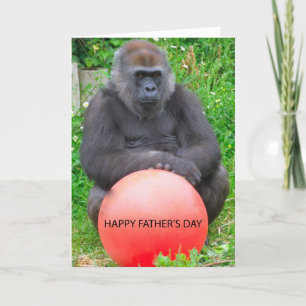 CARTÃO GORILLA - FATHER'S DAY CARD