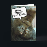 CARTÃO GORILLA FUNNY BIRTHDAY GREETING CARDS<br><div class="desc">CARTÃO DE ANIVERSÁRIO GORILLA FUNNY</div>