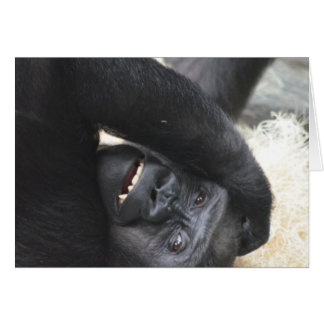 Cartão Gorilla Smile