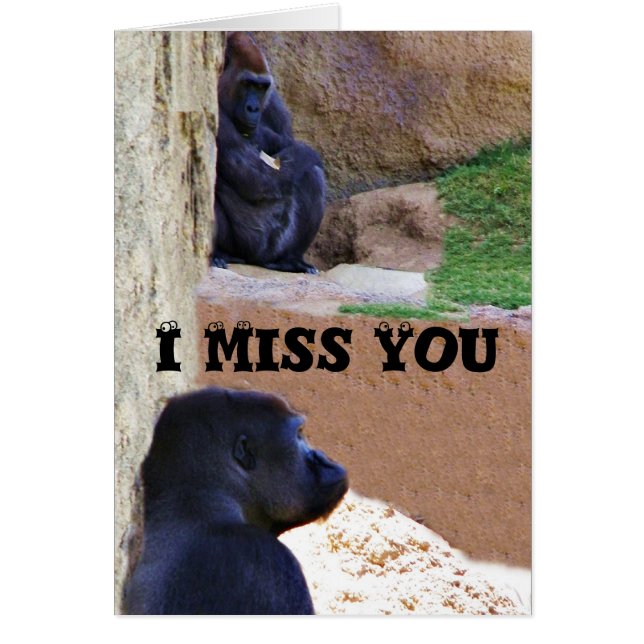 Cartão Gorillas_ (Frente)