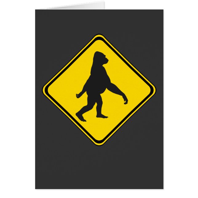 Cartão Gorillas Xing! (Frente)