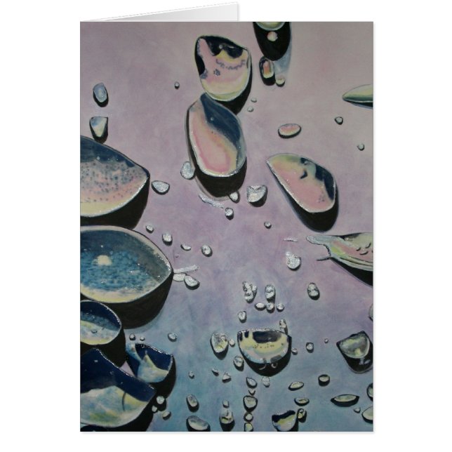 Cartão gotas da chuva (Frente)