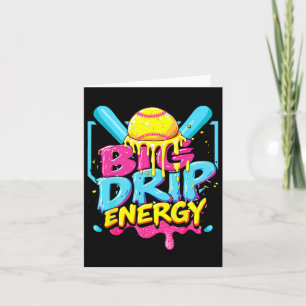 Cartão Gotas de Sorvete de energia de gotejamento de soft