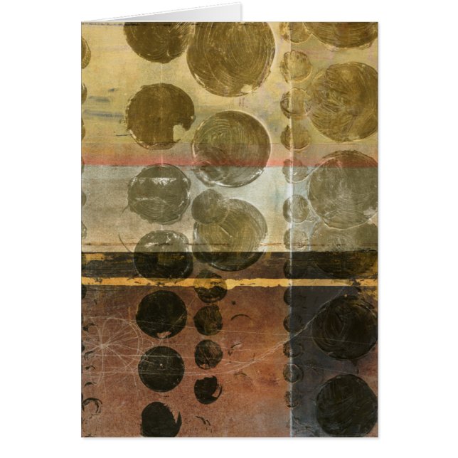 Cartão Gotas Verdes Circulantes (Frente)