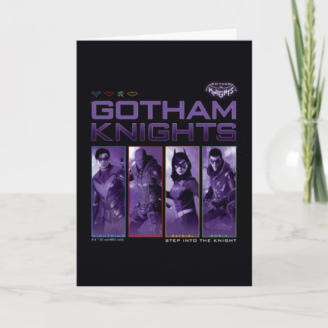Cartão Gotham Knights Hero Panels (Frente)