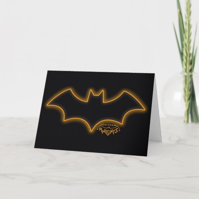Cartão Gotham Knights Logotipo da Batgirl (Frente)