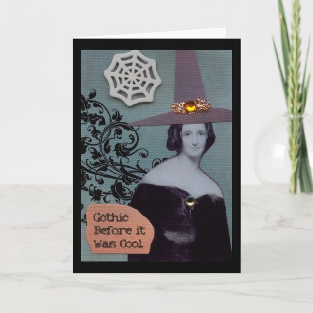 Cartão Gótico antes que estiver legal (Frente)