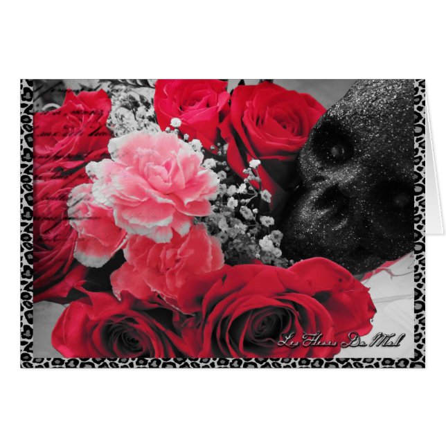 Cartão Gótico Glam (Frente Horizontal)