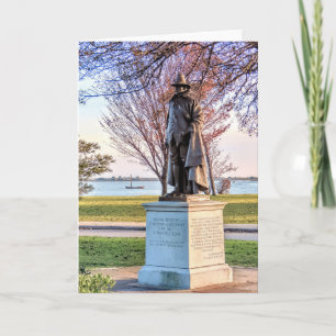 Cartão Gov. Bradford e Mayflower II