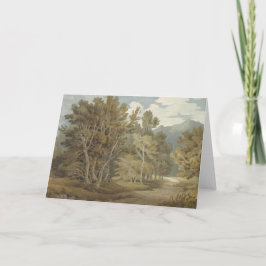 Cartão Gowbarrow Park, Ullswater (por John White Abbott)