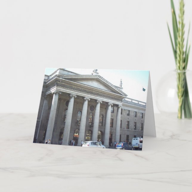 Cartão GPO, Dublin, Irlanda (Frente)
