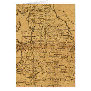 Cartão Grã-Bretanha antiga