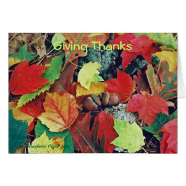 Cartão Graças a você!