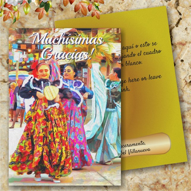 Cartão Gracias Mexicano 2549 (Criador carregado)