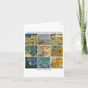 Cartão Grade Van Gogh Grid _1 