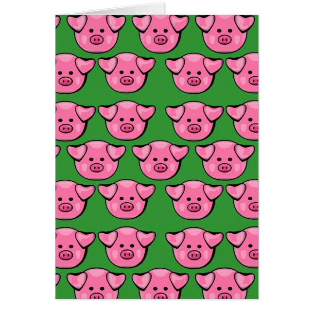 Cartão Grades Rosa-Bonitos (Frente)