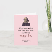 Graduação de Bookish Rosa Inspiration Shakespeare