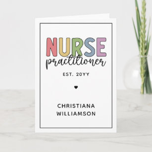 Cartão Graduação de Enfermeiro NP