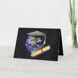 Cartão Graduação de Formando de classe mundial