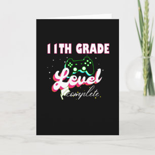 Cartão Graduação de Jogador de Graduação 11 Graduação