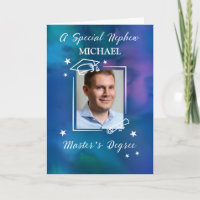 Graduação de Mestrado em Foto Personalizada e Nome