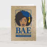 Graduação de Solteiros com preto e educado BAE