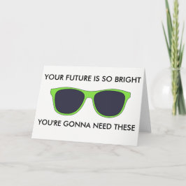 Cartão Graduação de SUNGLASS