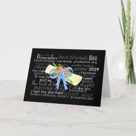 Cartão Graduação Diploma Vintage Roses Rosa Girly Floral