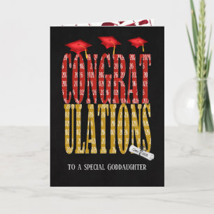 Cartão Graduação em 2025 para Godchild