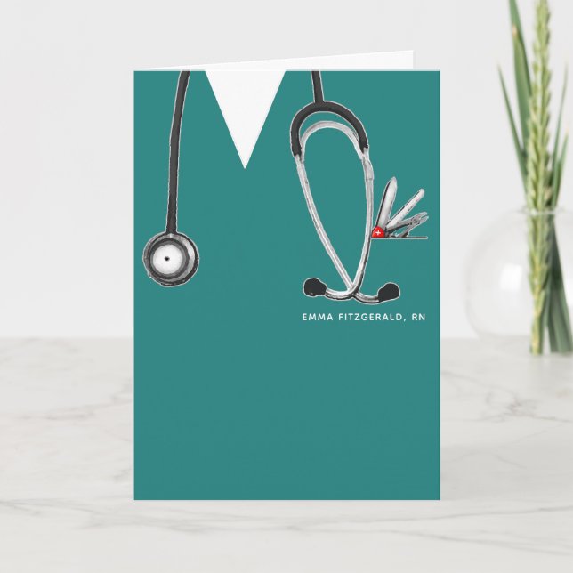 Cartão Graduação em Enfermagem (Frente)