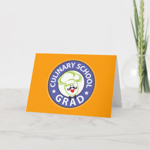 Cartão Graduação Escolar Culinária