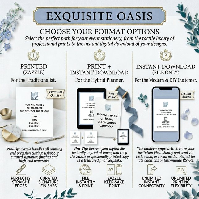 Cartão Graduação Foto azul Leopard Impressão (Criador carregado)