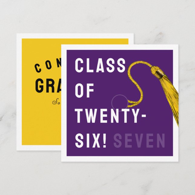 Cartão Graduação Funny 2025 (Frente/Verso)