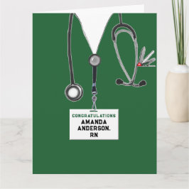 Cartão Graduação na Escola de Enfermagem