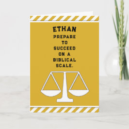 Cartão Graduação na Faculdade de Direito