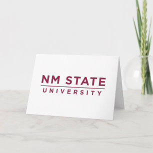 Cartão Graduação na Universidade Estadual do Novo México