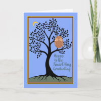 Graduação no 8º ano com coruja