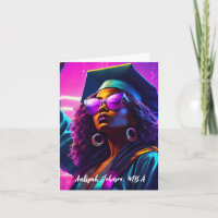 Graduação Personalizada de Mulher Afro-Americana C