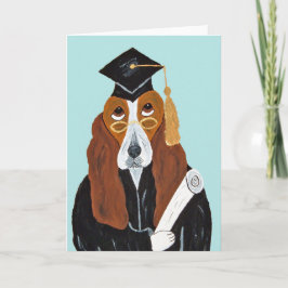 Cartão Graduado em Basset Hound