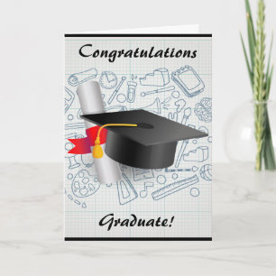 Cartão Graduation Greeting Card