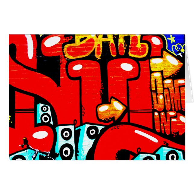Cartão Graffiti 19 gca (Frente Horizontal)