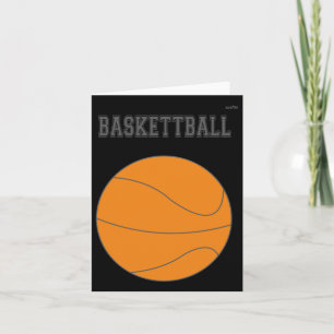 Cartão Gráfico de Basquete #1