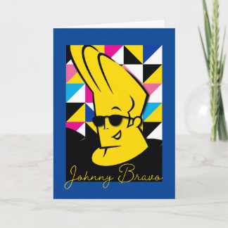 Cartão Gráfico de Pop de Arte Johnny Bravo