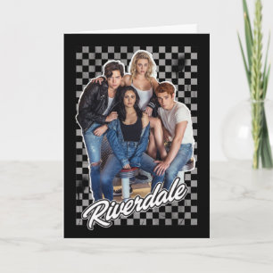 Cartão Gráfico do Grupo Riverdale Retro